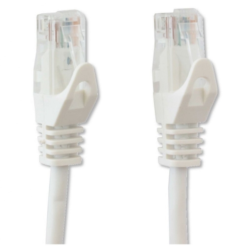 Kabel Krosowy Patchcord U/utp Cat6 2m Biały 100% Miedź